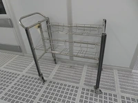 Fabcontent - cleanroom inox cart for 8 lots 5x - afbeelding 3 van  7