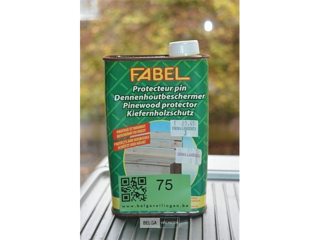 Fabel dennenhoutbeschermer - afbeelding 1 van  2