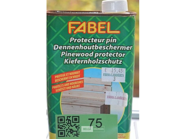 Fabel dennenhoutbeschermer - afbeelding 2 van  2