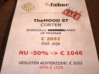 Faber the mood cortenstaal haard - afbeelding 7 van  7