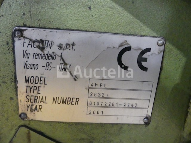 Faccin 4hel digitale 4-rol buigmachine - afbeelding 3 van  24