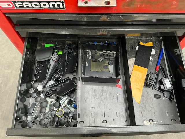 Facom chrono 3 gereedschapswagen - afbeelding 2 van  12