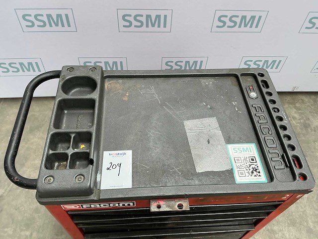 Facom chrono 3 gereedschapswagen - afbeelding 10 van  12