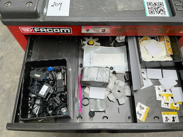 Facom chrono 3 gereedschapswagen - afbeelding 11 van  12