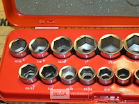 Facom dopsleutelset 18-delig - afbeelding 2 van  3