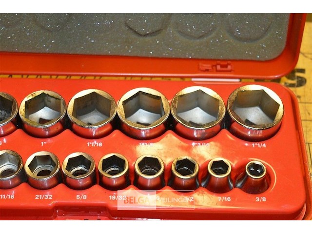 Facom dopsleutelset 18-delig - afbeelding 3 van  3