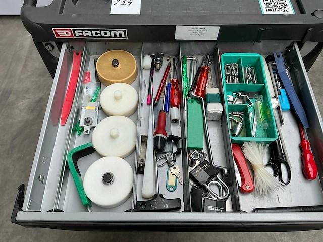 Facom jet xl gereedschapswagen - afbeelding 9 van  11