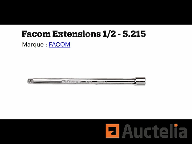 Facom s215 1/2 verlengsnoer - afbeelding 1 van  2