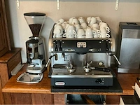 Faema koffiezet en bonenmaler koffiemachine - afbeelding 1 van  6