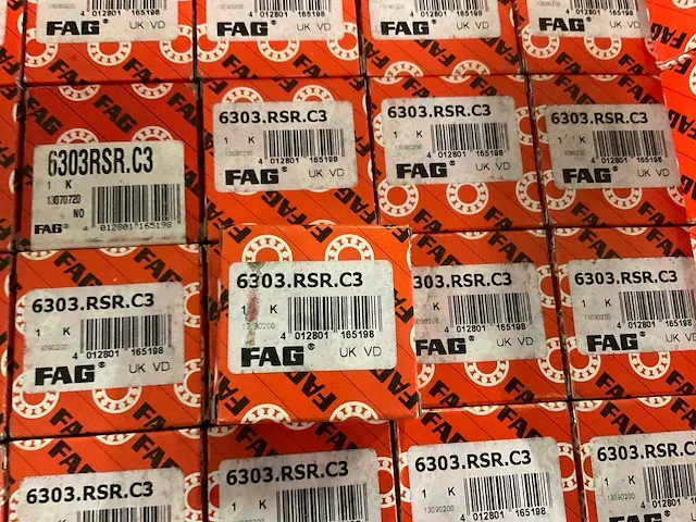 Fag 6303 rsrc3 kogellager (31x) - afbeelding 2 van  4