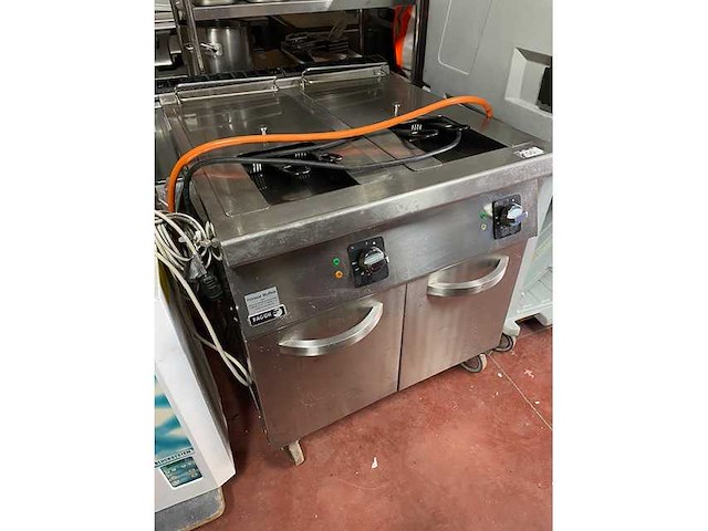 Fagor - f-g221 - gas dubbel - friteuse - afbeelding 1 van  9