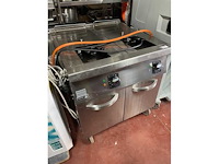 Fagor - f-g221 - gas dubbel - friteuse - afbeelding 1 van  9