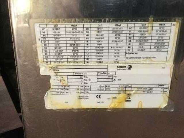 Fagor - serie 700 - friteuse - afbeelding 6 van  8