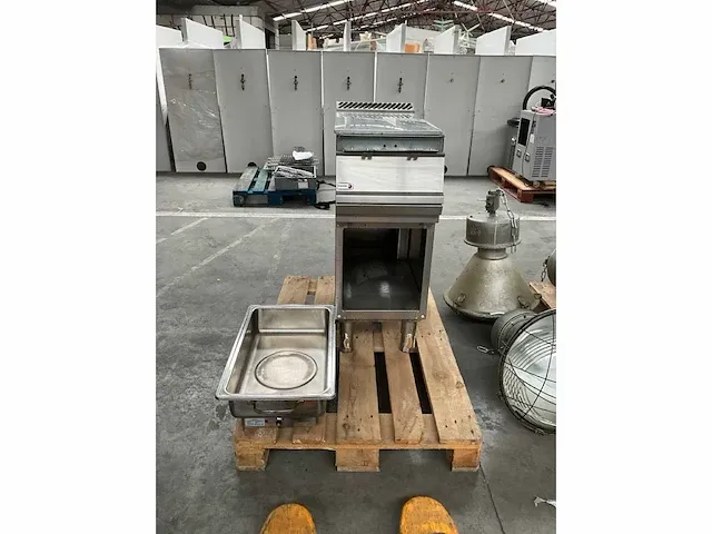 Fagor + hendi rvs werktafel + warmhoudschaal - afbeelding 1 van  4