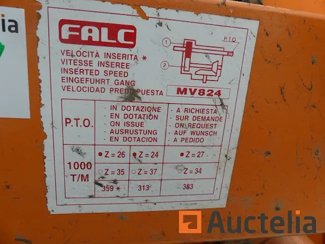 Falc rotary herse super smart 3000 - afbeelding 15 van  16