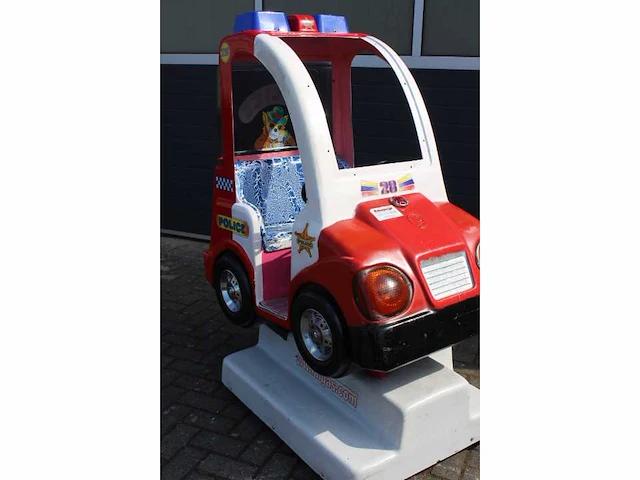Falgas - police car - kiddy ride - afbeelding 2 van  3