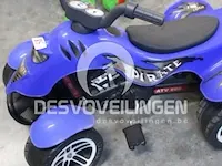 Falk kinderquad met trappers 3-7 jaar pirate blauw - afbeelding 2 van  3