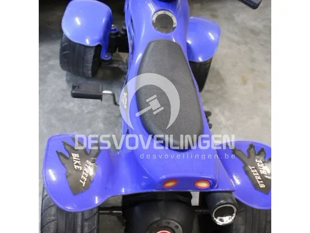 Falk kinderquad met trappers 3-7 jaar pirate blauw - afbeelding 3 van  3