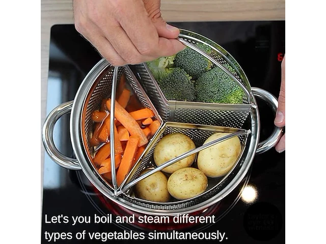 Familie steelpan triple divider - afbeelding 4 van  7