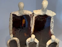 Family keramiek uniek kunstwerk - afbeelding 1 van  1