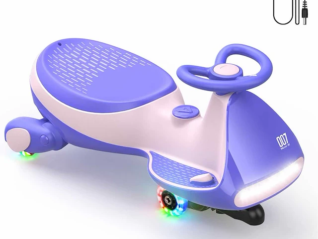 Fanttikride 12v n7 pro draaibare elektrische auto met pedalen - afbeelding 1 van  9