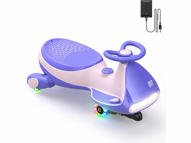 Fanttikride 12v n7 pro draaibare elektrische auto met pedalen - afbeelding 2 van  9