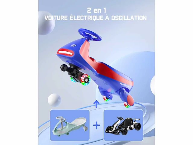 Fanttikride 12v n7 pro elektrische auto kinderen - afbeelding 4 van  9