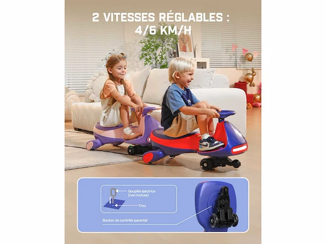 Fanttikride 12v n7 pro elektrische auto kinderen - afbeelding 5 van  9