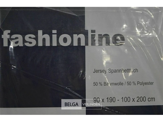 Fashionline jersey hoeslakens 2stuks 90x190-100x200cm - afbeelding 2 van  5