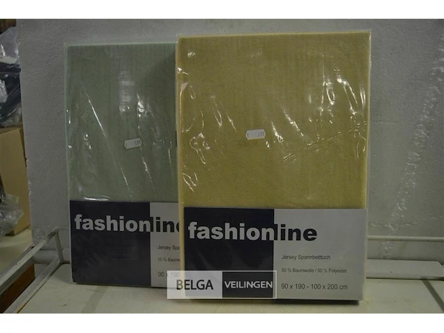 Fashionline jersey hoeslakens 2stuks 90x190-100x200cm - afbeelding 4 van  5