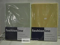 Fashionline jersey hoeslakens 2stuks 90x190-100x200cm - afbeelding 1 van  6