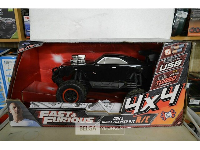 Fast and furious dodge charger rc - afbeelding 1 van  4