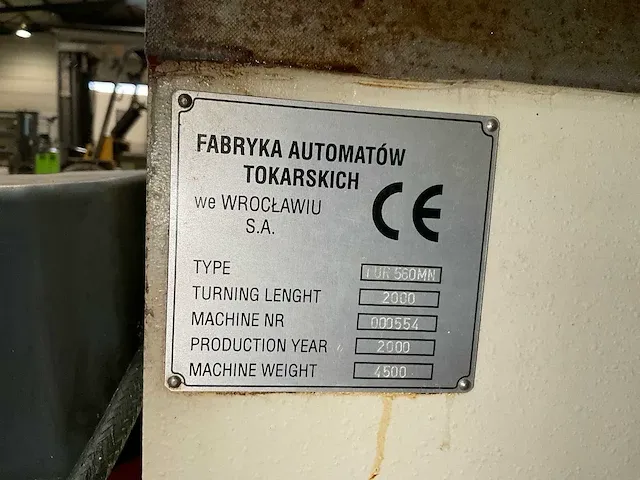 Fat tur560mn cnc draaibank - afbeelding 20 van  27