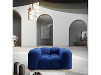 Fauteuil - atlantisch blauw fluweel - afbeelding 2 van  8