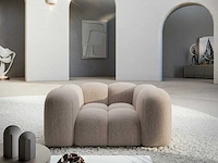 Fauteuil - beige stof - afbeelding 1 van  7