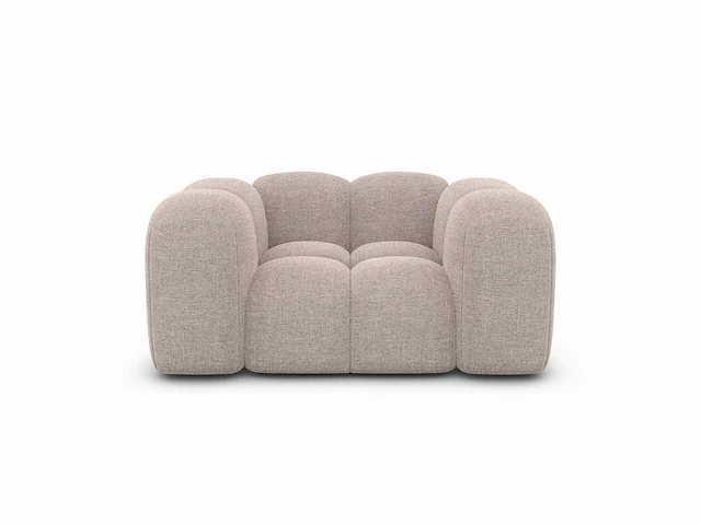 Fauteuil - beige stof - afbeelding 4 van  7