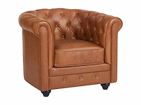 Fauteuil - camel rundleer - afbeelding 3 van  6