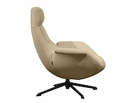 Fauteuil delano- zwart (1x) + beige (1x)