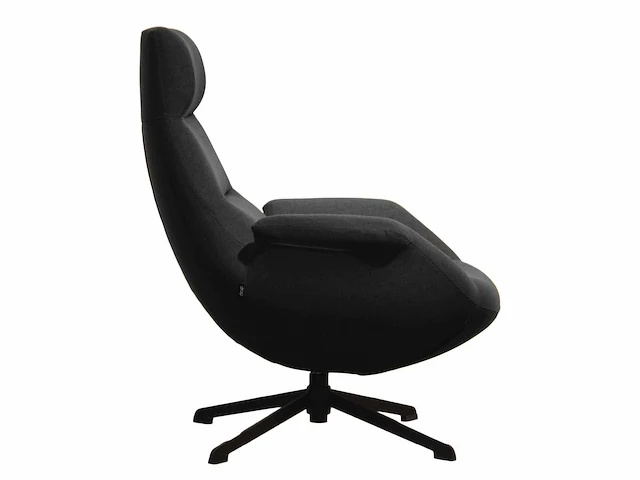 Fauteuil delano- zwart (1x) + beige (1x) - afbeelding 3 van  6
