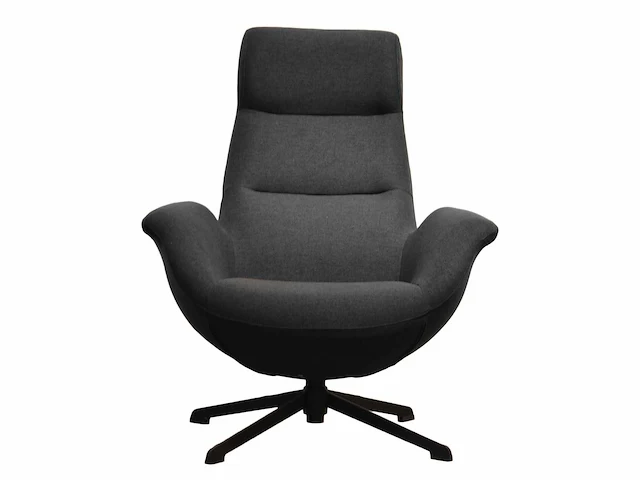 Fauteuil delano- zwart (1x) + beige (1x) - afbeelding 4 van  6