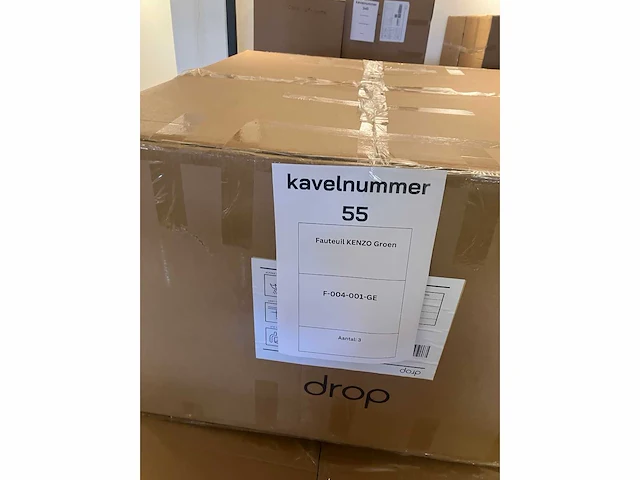 Fauteuil kenzo- groen (3x) - afbeelding 2 van  3