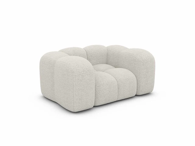 Fauteuil met badstof - wit - afbeelding 2 van  6