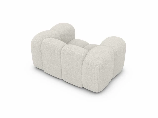 Fauteuil met badstof - wit - afbeelding 4 van  6