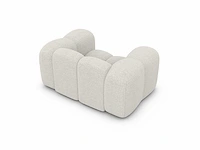 Fauteuil met badstof - wit - afbeelding 4 van  6