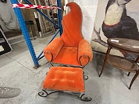 Fauteuil met voetbank - afbeelding 1 van  8