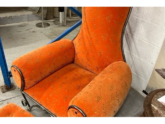 Fauteuil met voetbank - afbeelding 3 van  8