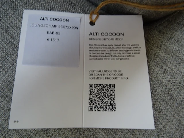 Fauteuil pr living - afbeelding 3 van  3