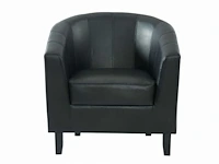 Faux converteerbare stoel - zwart - afbeelding 3 van  4