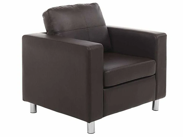 Faux fauteuil - bruin - afbeelding 1 van  6