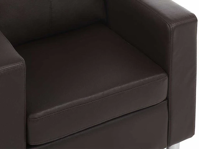 Faux fauteuil - bruin - afbeelding 3 van  6